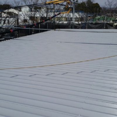 倉庫屋根の塗装工事｜さいたま市岩槻区の株式会社T様の外装リフォーム