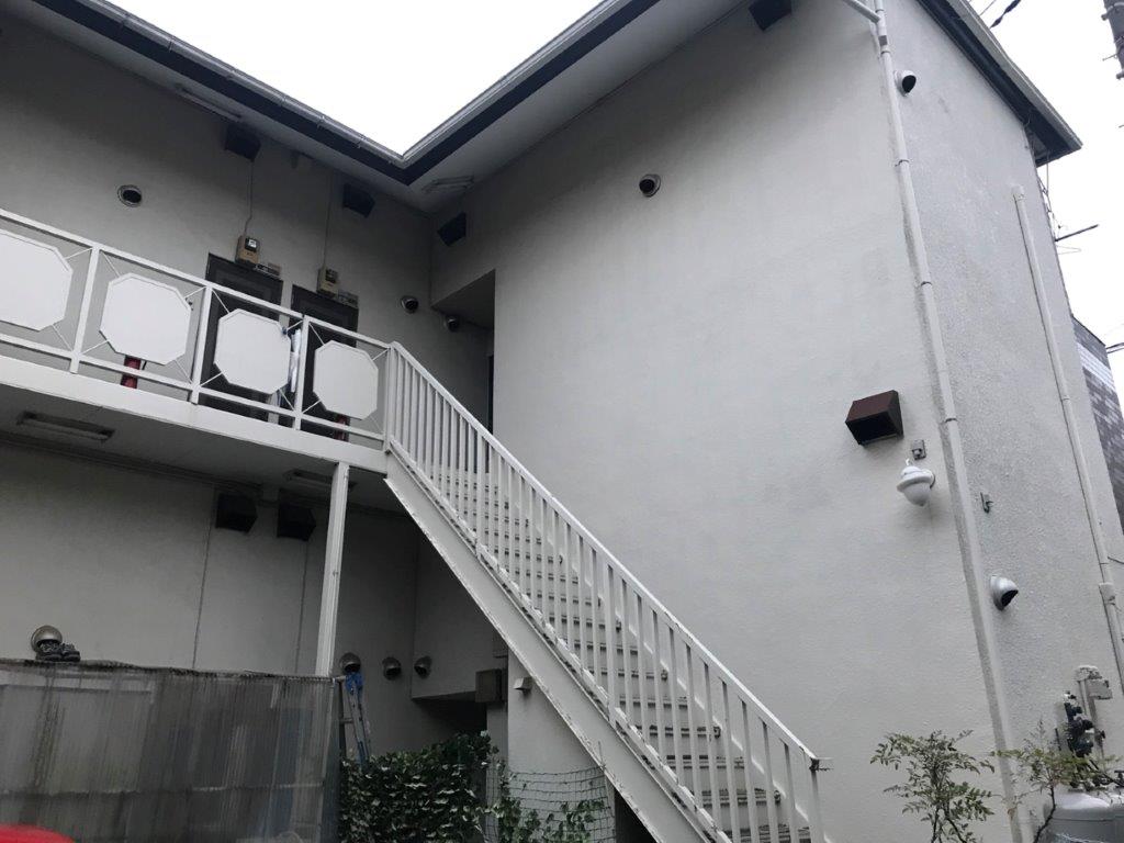 外壁・屋根・付帯部の塗装工事｜埼玉県さいたま市岩槻区のKアパートにて塗り替えリフォーム