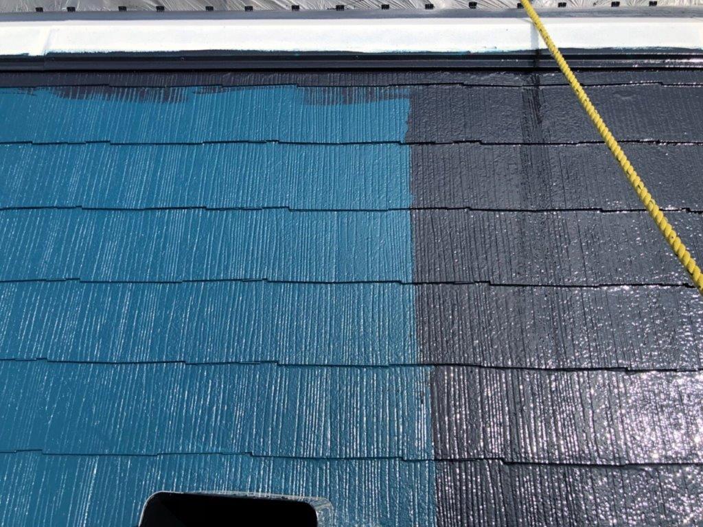 屋根の塗装工事｜埼玉県さいたま市岩槻区の木造アパートにて塗り替えリフォーム